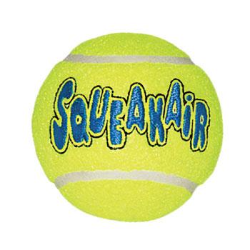 Air kong squeaker tennis ball