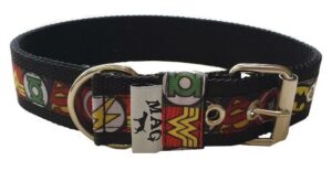 Collier "Marvel" noir / motifs