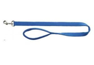 Laisse nylon 1 m x 20 mm - bleu