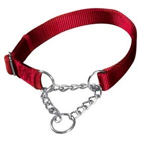 Collier semi-étrangleur rouge