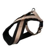 Harnais nylon / polaire beige