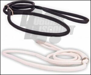 Laisse lasso cuir 1,2 m x 1 cm