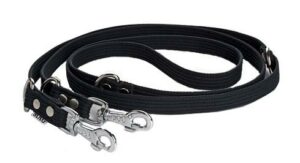 Laisse multiposition 2,5 cm - noir
