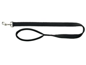 Laisse nylon 1 m x 20 mm - noir