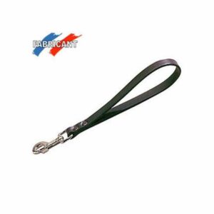 Laisse courte en cuir